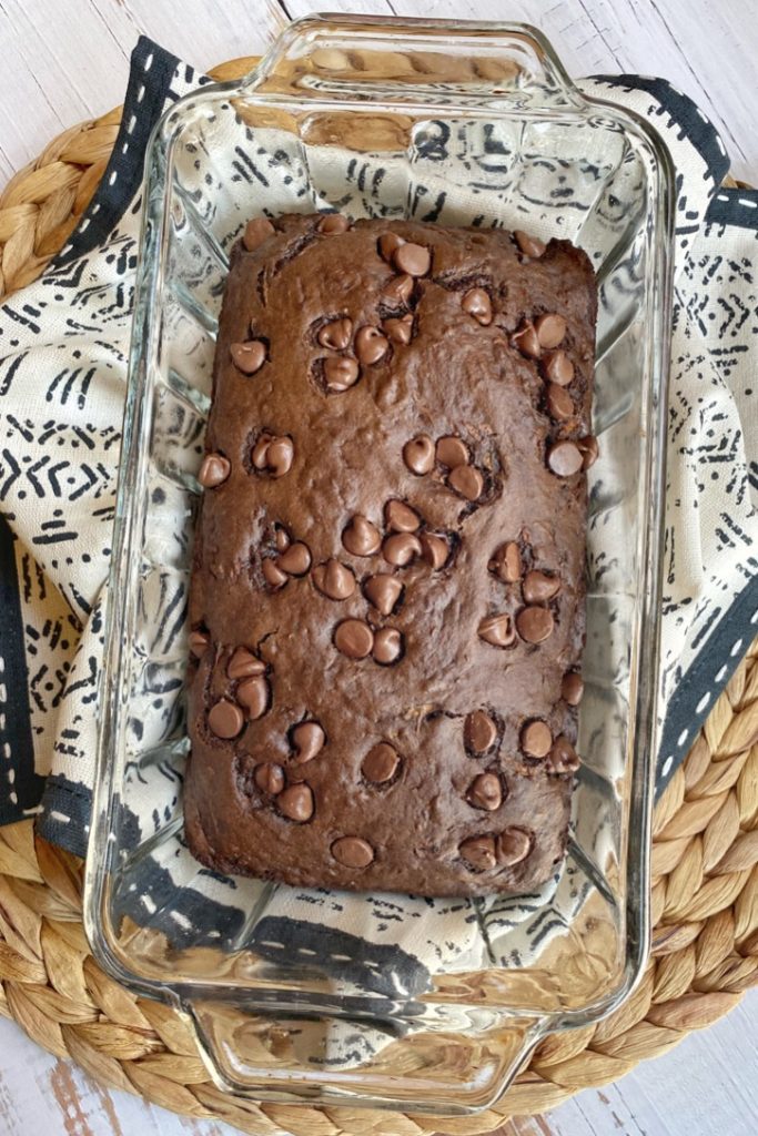 Super Moist Double Chocolate Zucchini Bread (Made with Cake Mix!)
